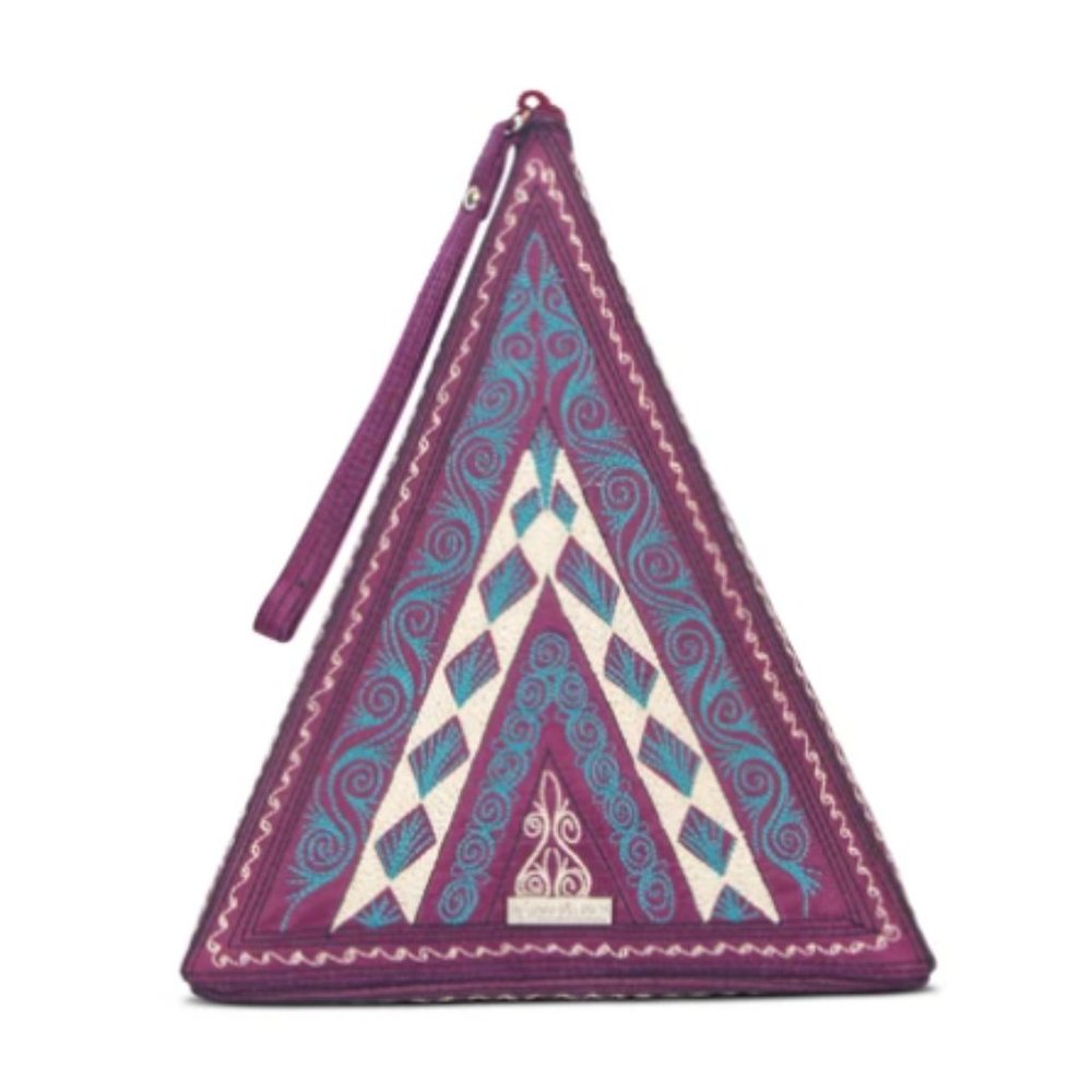 Nasha Pyramid Clutch